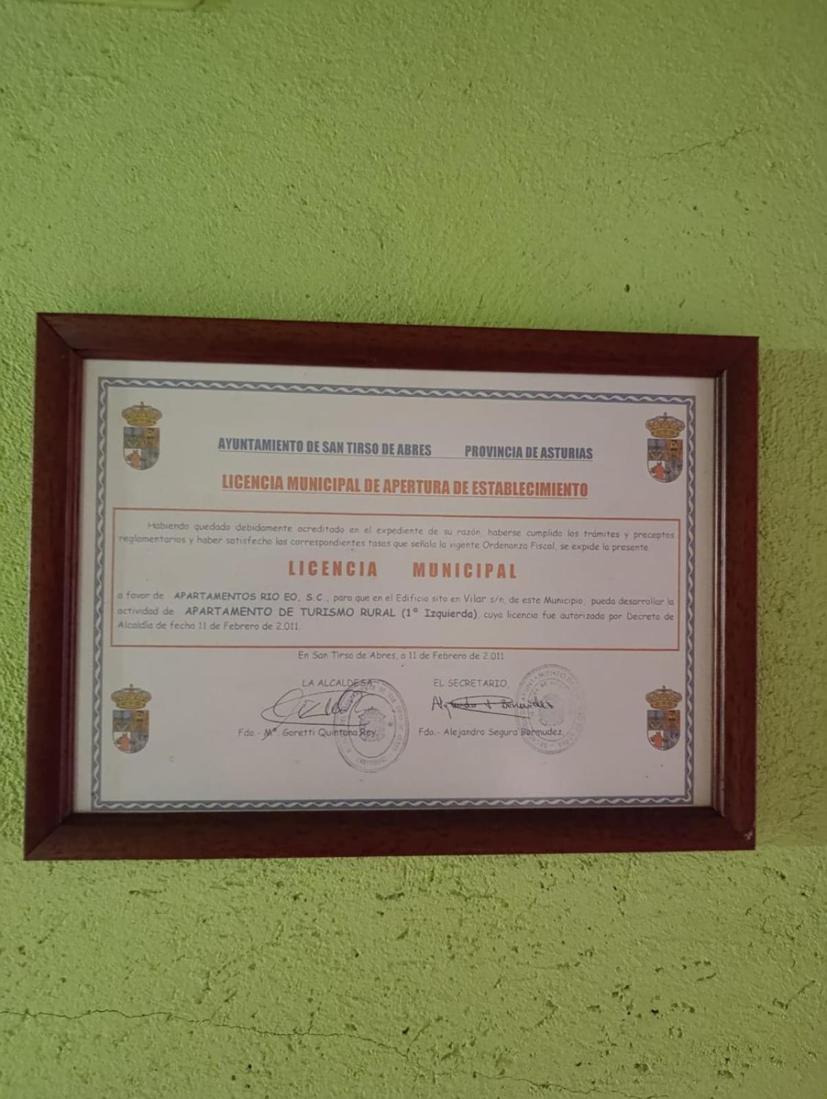 Apartamentos Rio Eo San Tirso de Abres Extérieur photo